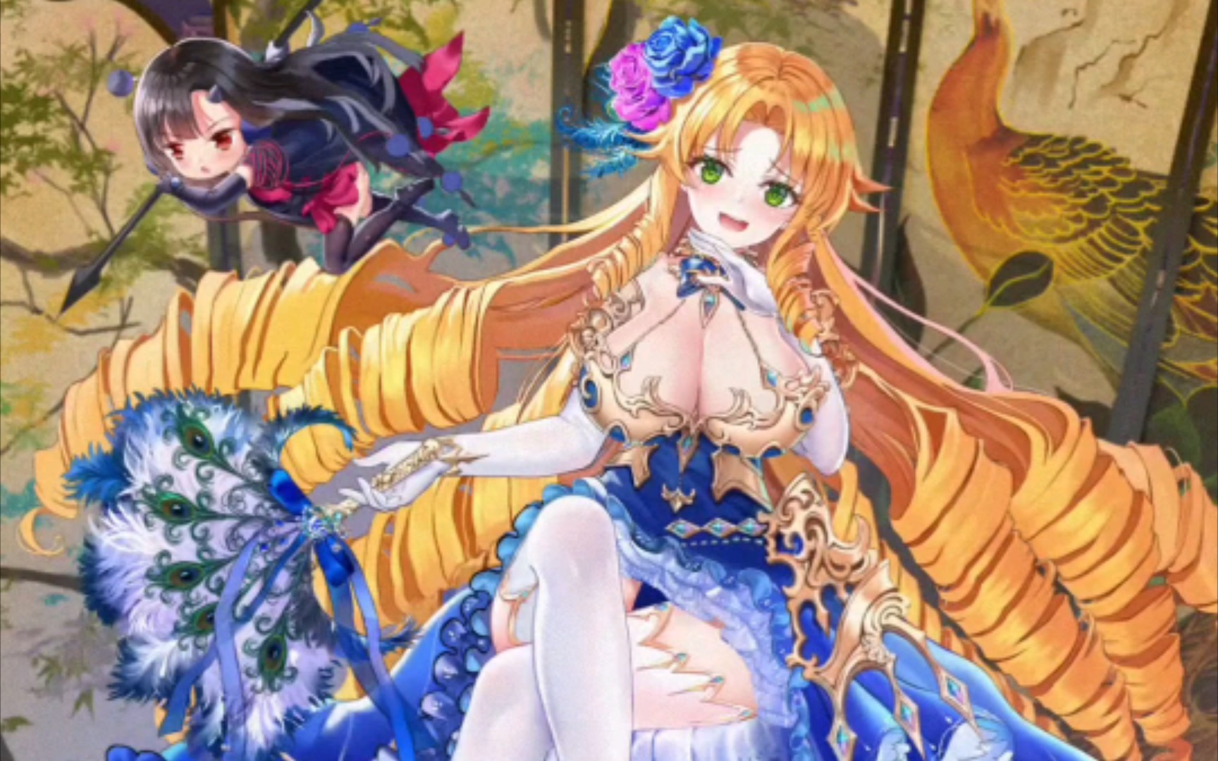 (少女回战)ur袁绍,出场cg,满好感语音(附翻译)