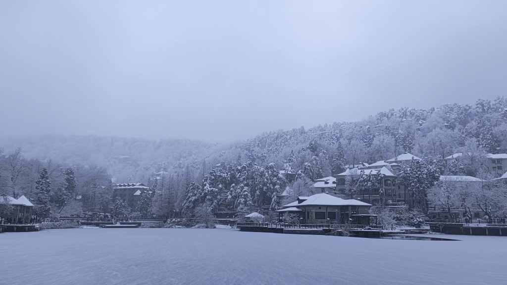 庐山雪景哔哩哔哩bilibili