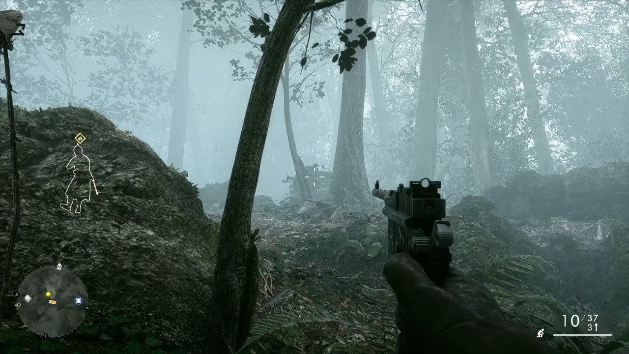 战地1浴血奋战之战争迷雾01引导黑贝丝通过布尔隆森林