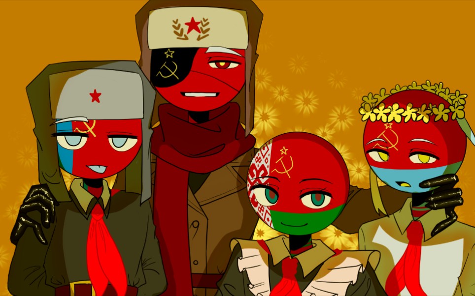 【countryhumans/俄白亲情向】深海少女