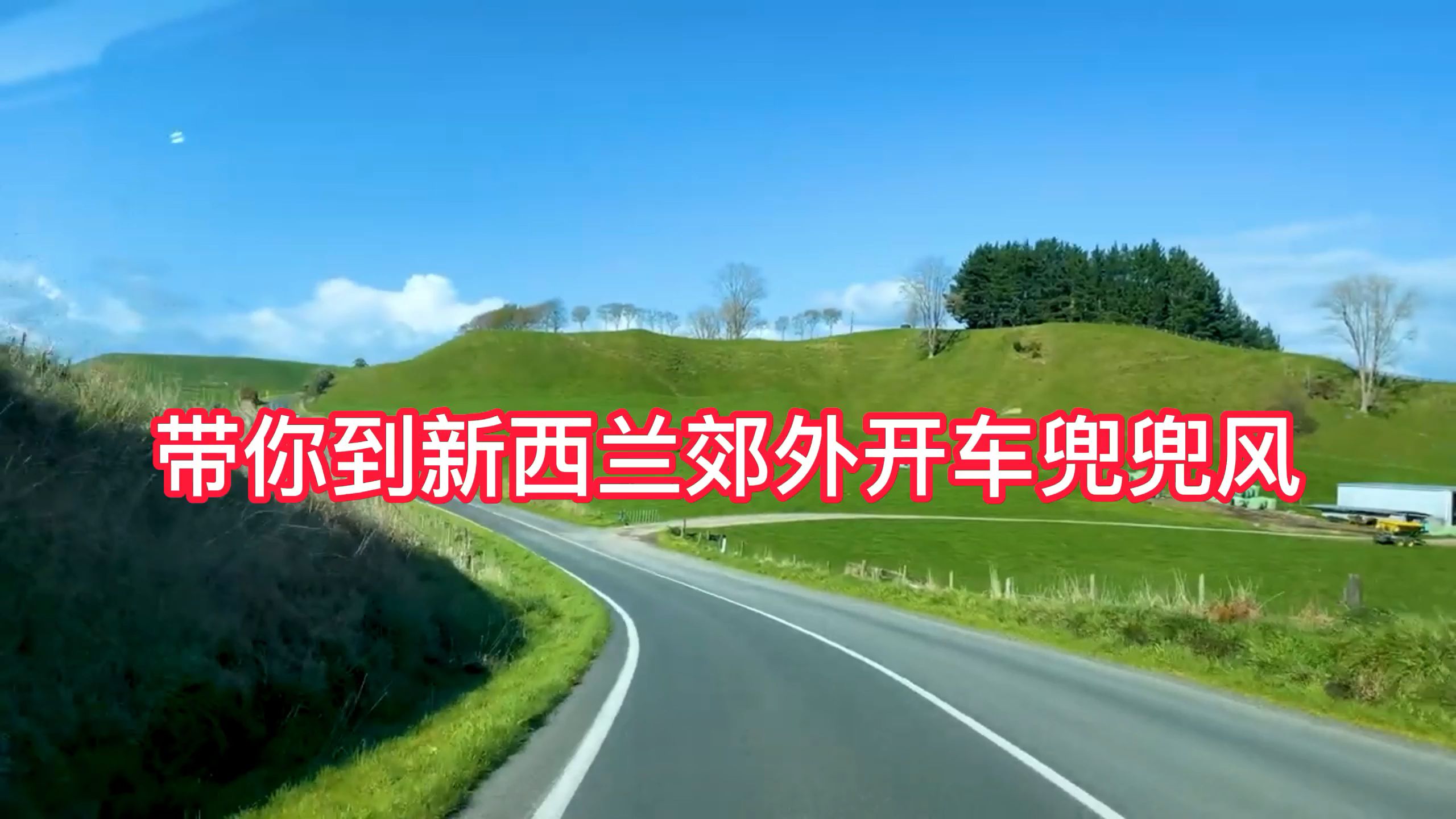 带你到新西兰郊外开车兜兜风,说说新西兰是怎样的国家哔哩哔哩bilibili