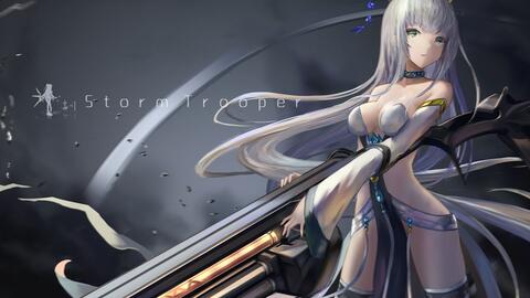 来画个天空套女大枪~!【绘画】