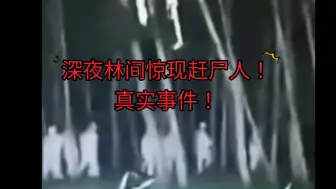 Descargar video: 深夜林间偶遇赶尸人！真实事件！