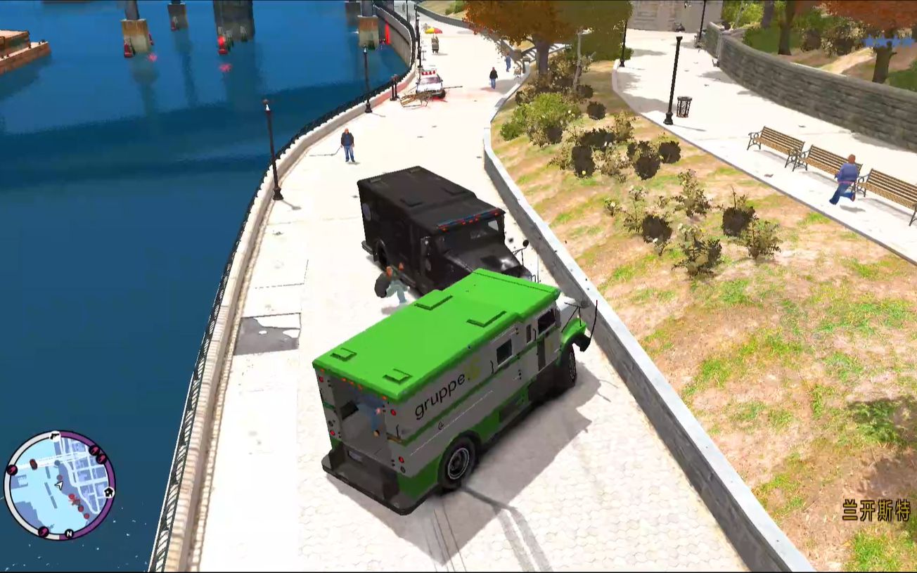 gta4 运钞车 海岸线3星逃亡_哔哩哔哩_bilibili