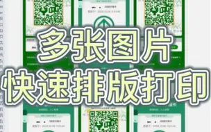 Download Video: 多张图片 快速排版打印