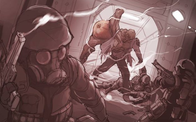 生化危机真人版cos安布雷拉军团