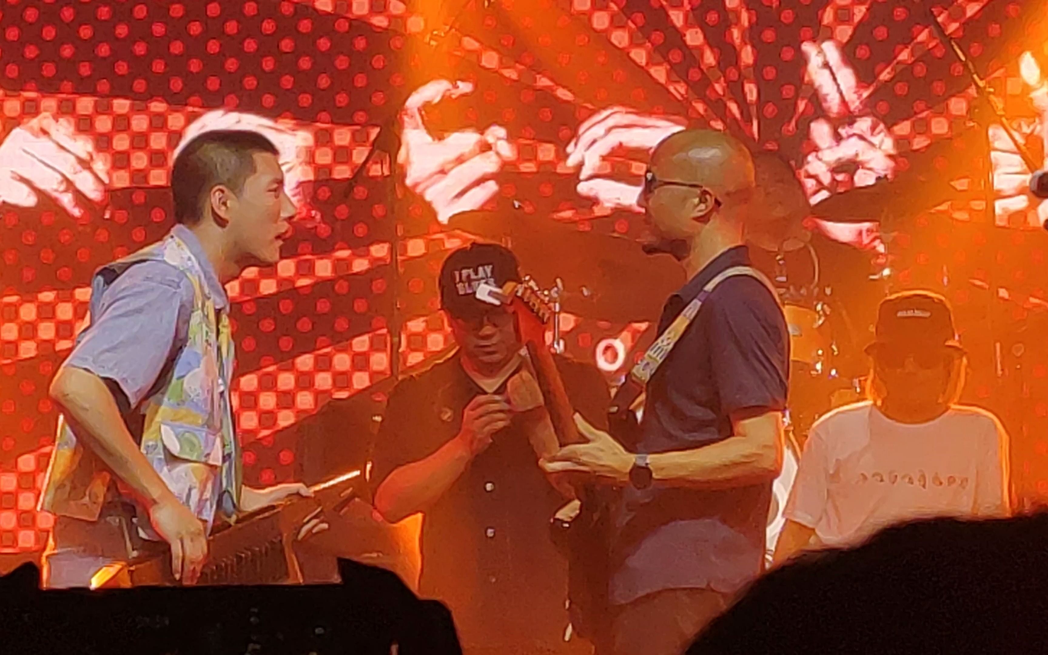 mojohand乐队,2021年7月17日疆进酒,张晓松,魏威,杨策battle(jam)