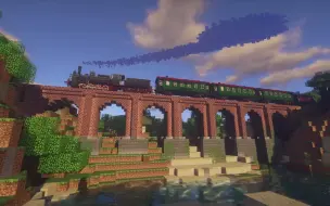 Download Video: [Minecraft]Rails of War 红砖眼镜桥 苏联O型 #3