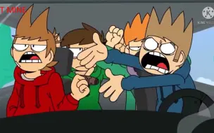 Скачать видео: 【eddsworld/fnf】Tord and Tom car driver fnf