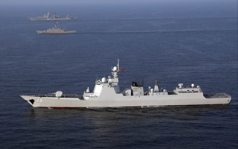 中伊俄三国举行第二次海上联合军事演习,乌鲁木齐舰 太湖舰圆满完成联