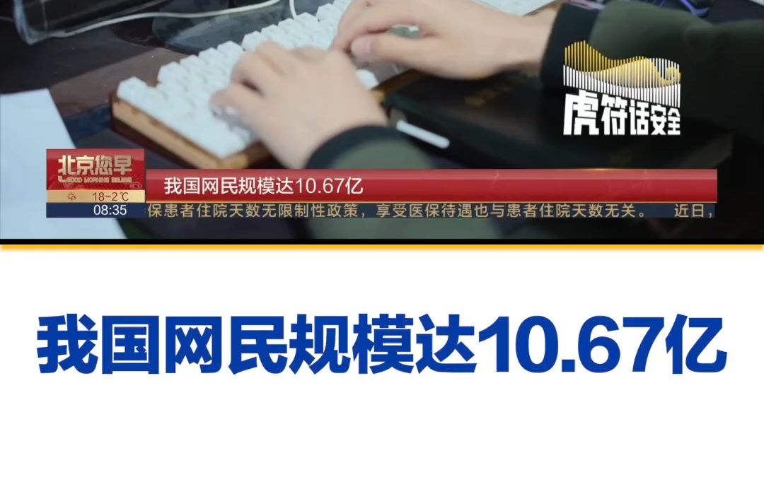 我国网民规模达10.67亿哔哩哔哩bilibili