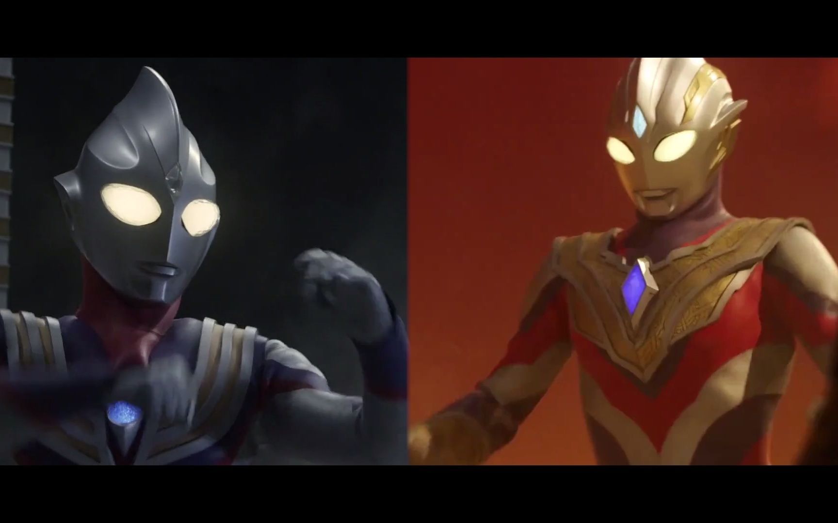 【极限混剪/超级燃爆】【trigger&tiga】跨越二十五年的光芒_哔哩哔哩