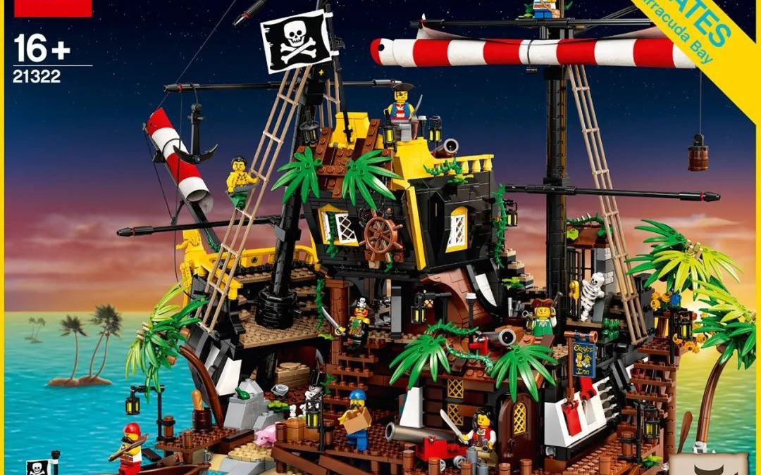 【乐高】21322梭鱼湾海盗评测新鲜出炉~出息了这次竟然有背景音乐?