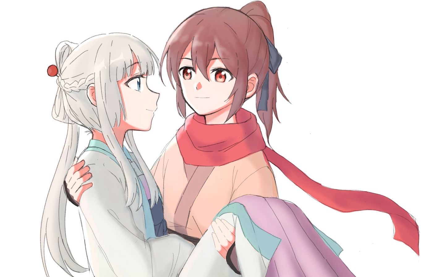 风灵玉秀合作互动游戏穿越变成风铃儿我该怎么攻略白毛小姐姐建议改成