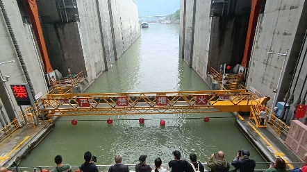 三峡大坝升船机体验实录哔哩哔哩bilibili