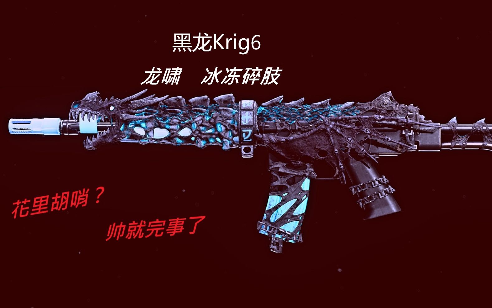 【使命召唤战区/黑色行动冷战】冰麒麟krig6终于来了