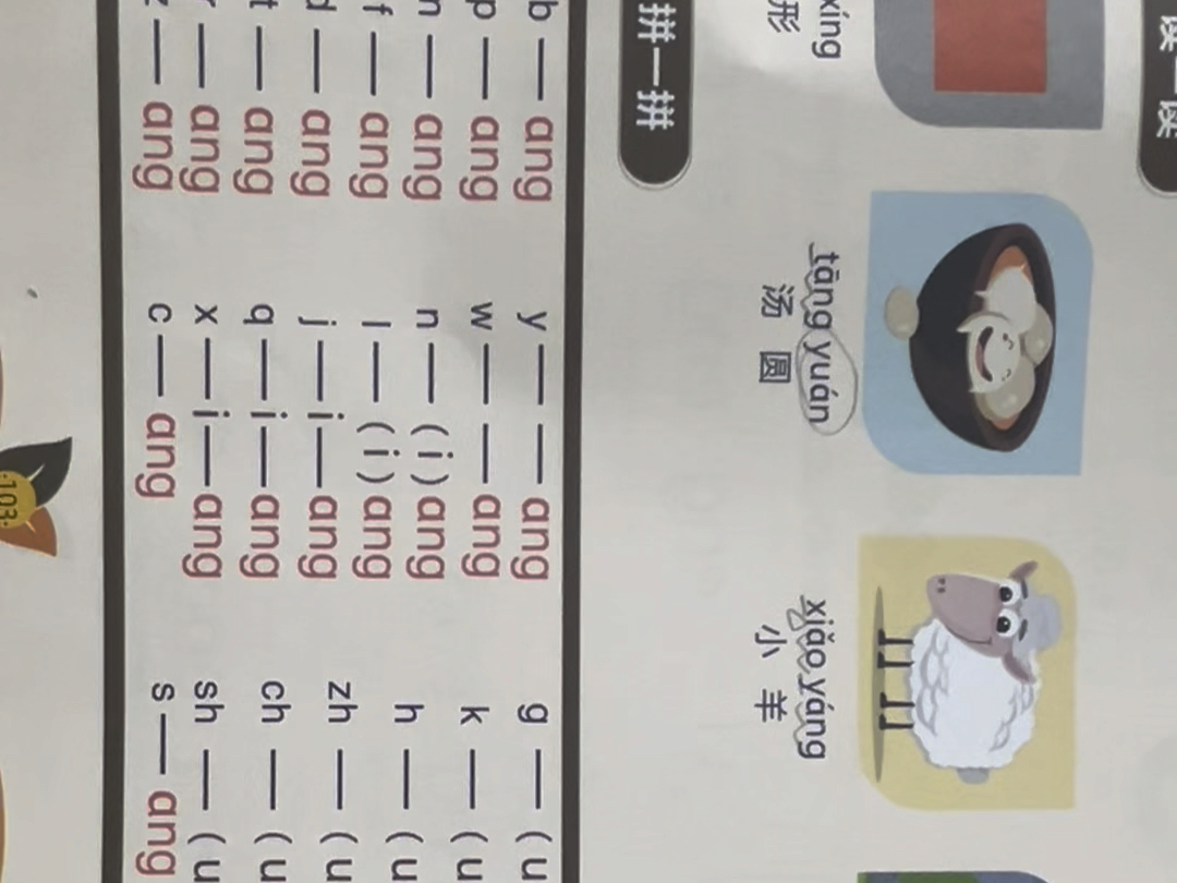 第十七课后鼻韵母 ang eng