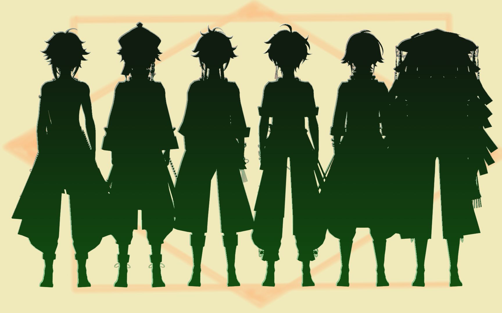 【原神mmd】风男改模剪影预告