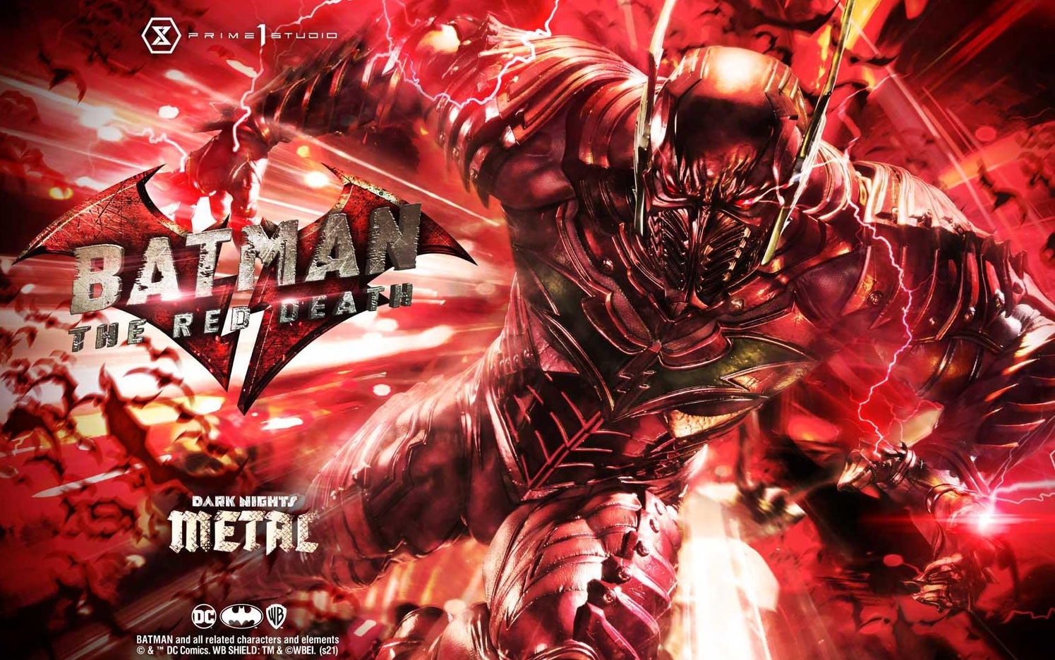 【prime1studio】《黑暗之夜:金属 红死魔 普通版/ex》360度展示