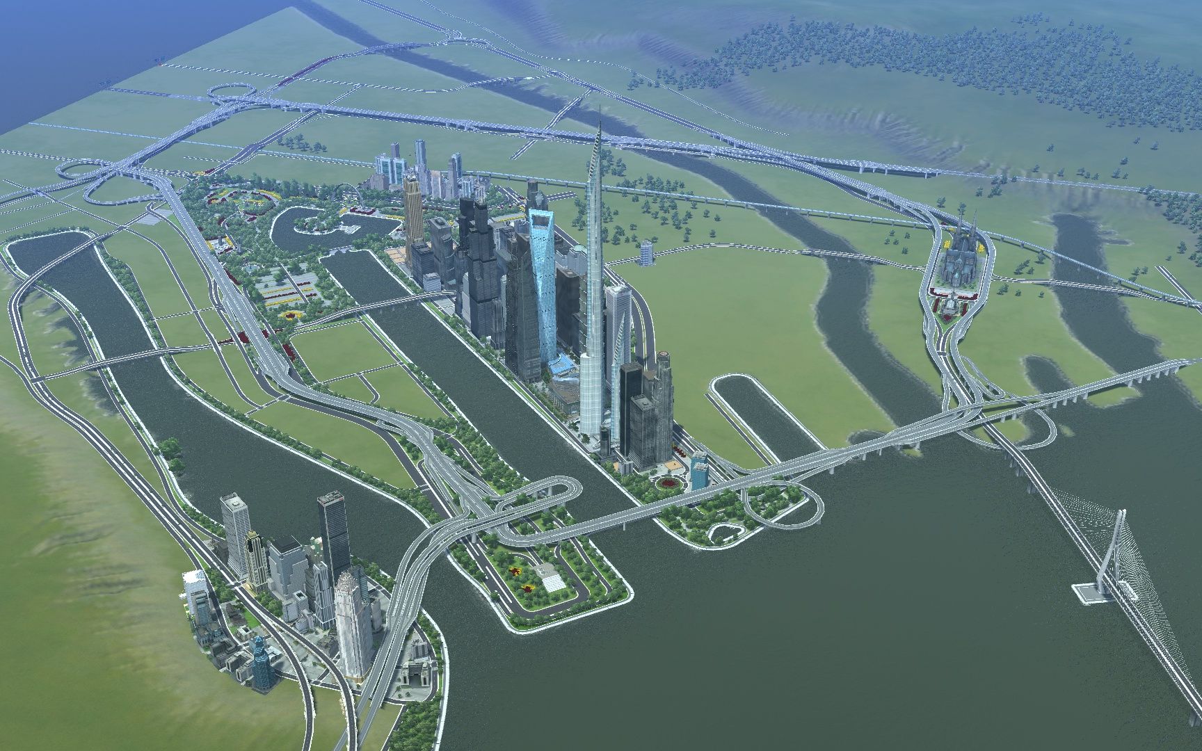 citiesxl特大城市西丹亚尔ep08欢湾中心商务区