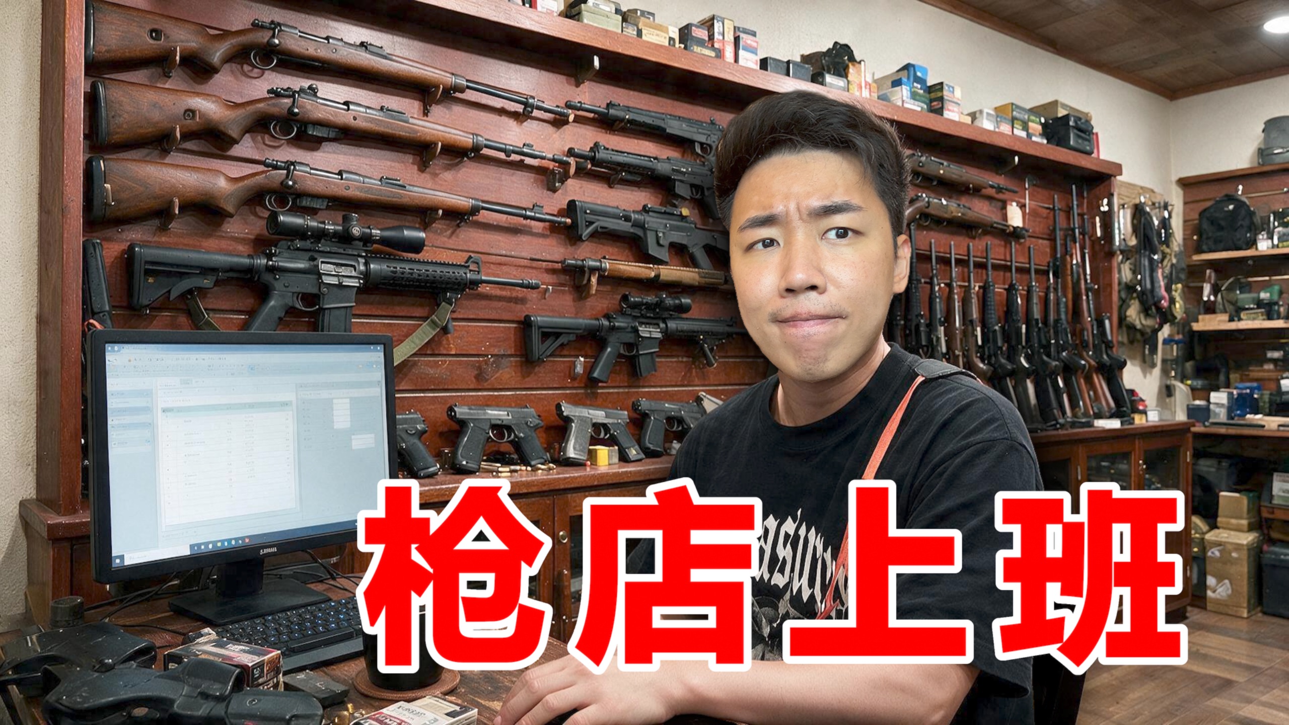 在枪店上班是什么体验！真的很赚钱吗？