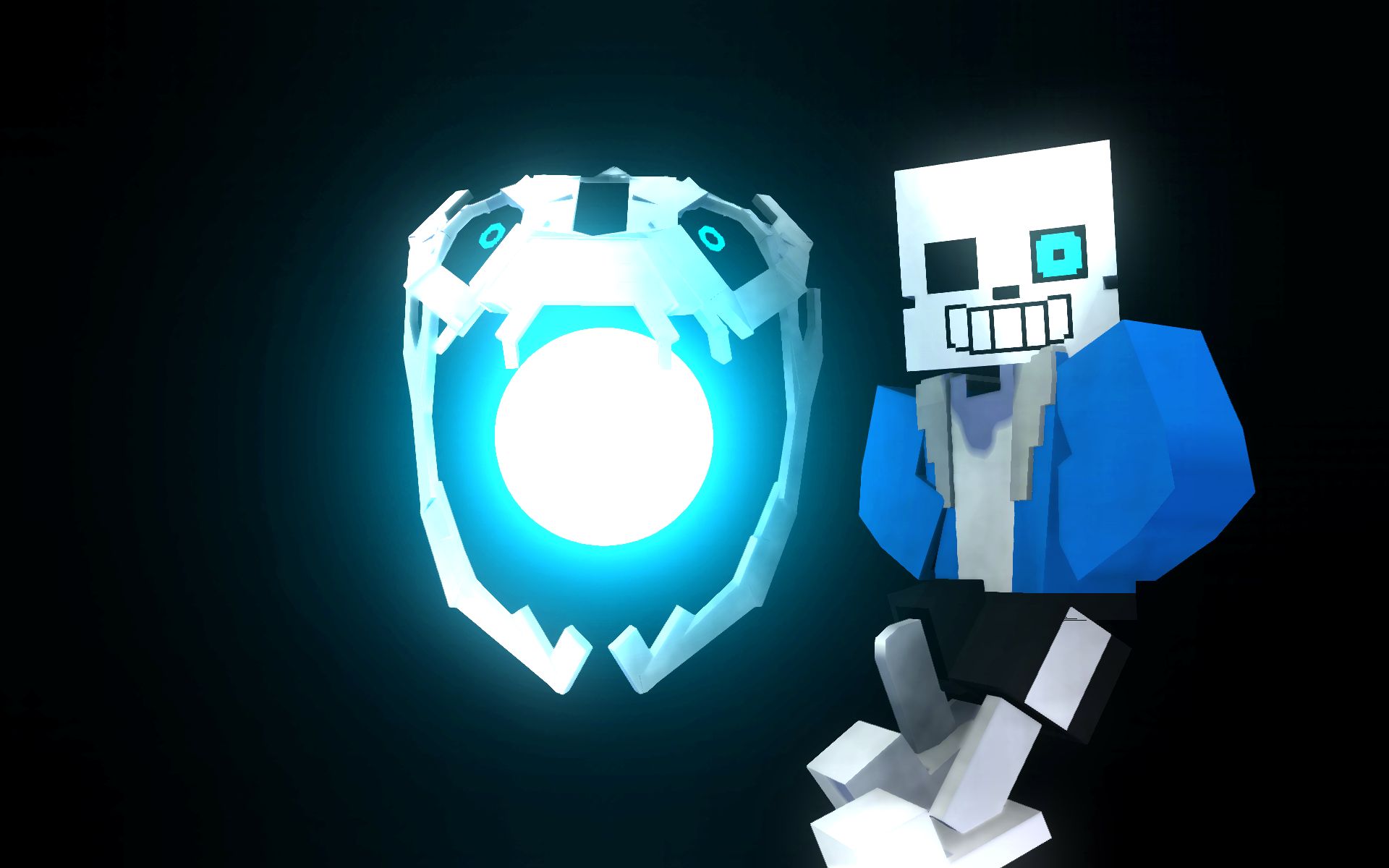 mc动画当sans遇到了小白第四集