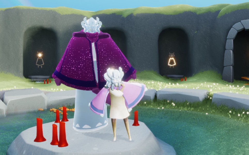 光遇蜘蛛斗篷旅行先祖12.1先祖位置_哔哩哔哩bilibili_sky光遇