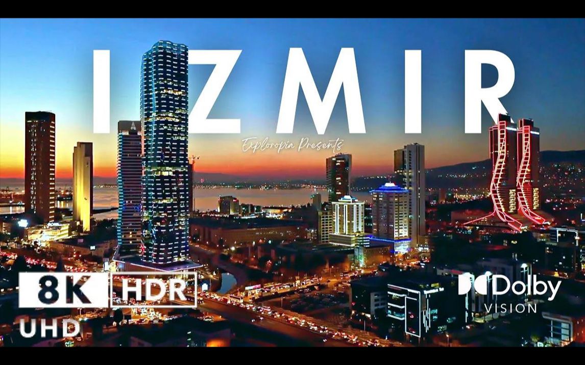 【4K航拍】土耳其 伊兹密尔 Izmir, Tu숲kiye 𐟇𙰟‡𗥓”哩哔哩bilibili