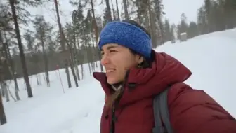 在芬兰Ariana 阿瑞娜女孩的陪伴下，一起度过63天寒冷的冬季