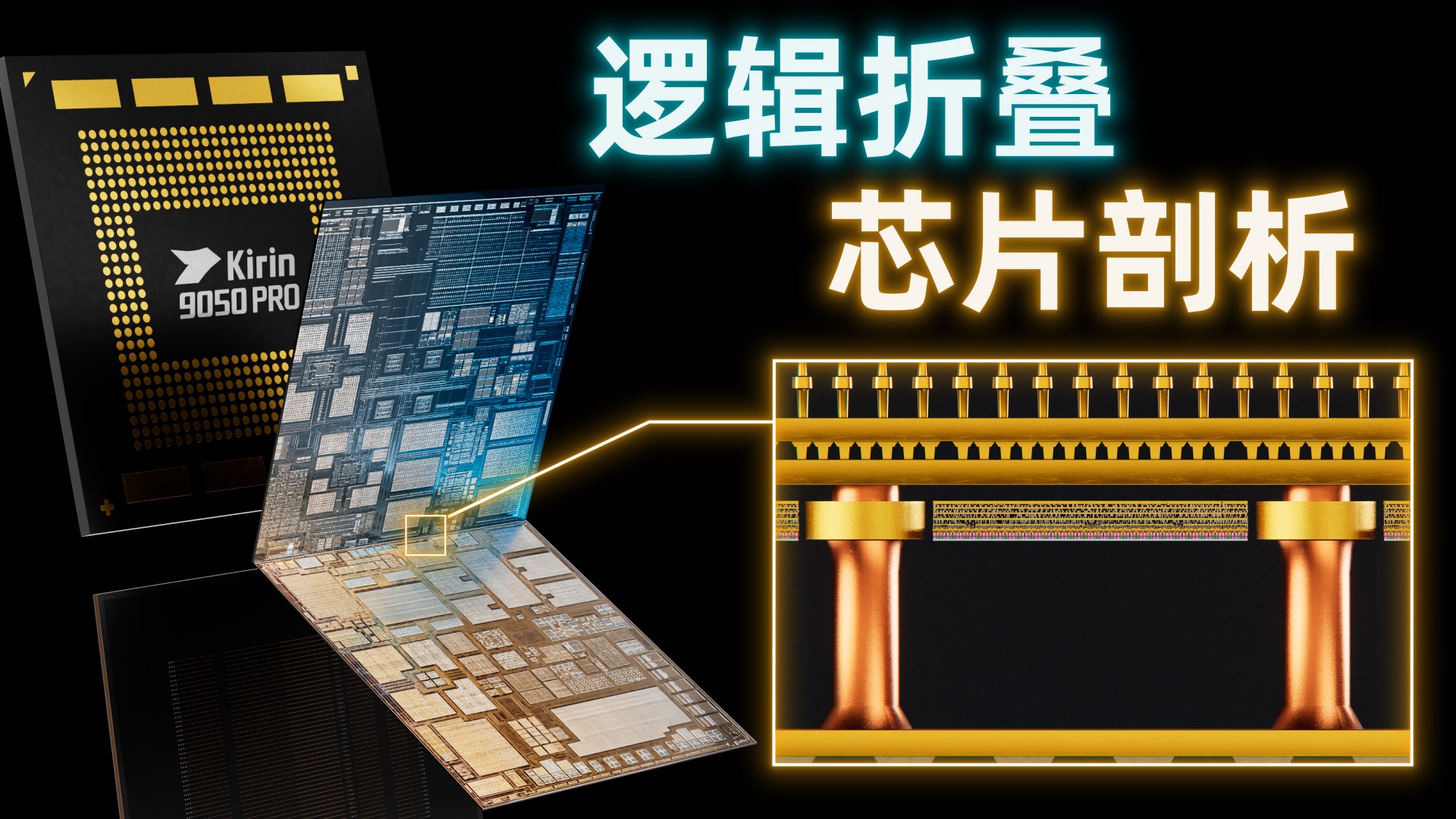 逻辑折叠芯片，是怎么折叠的？麒麟韬定律芯片深度剖析