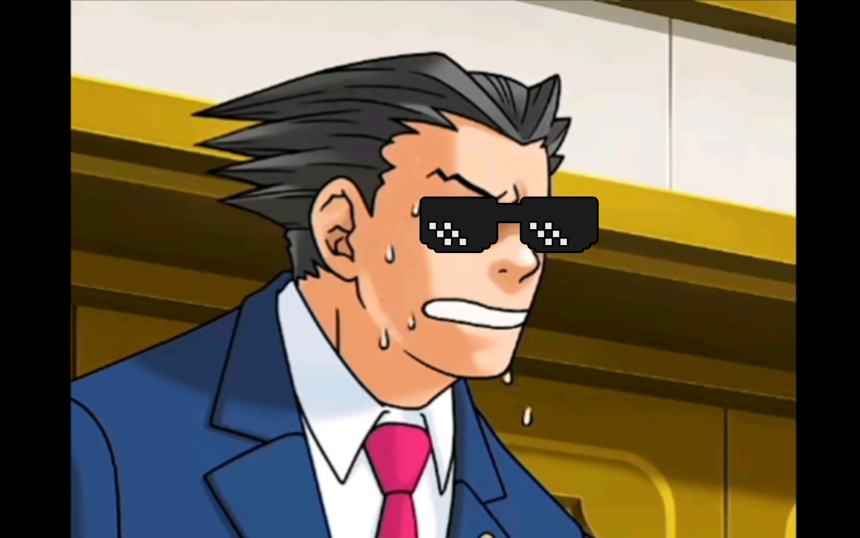 成步堂龙一逐渐害怕