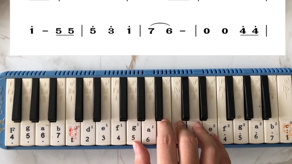 【口风琴】生日快乐-怎么入门歌曲自学乐器初级教学课程