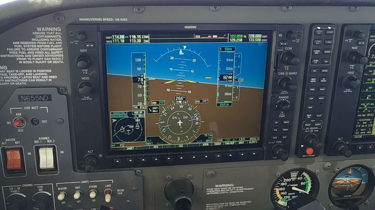 c172失速螺旋训练伴随ahrs失效及备用姿态仪失效