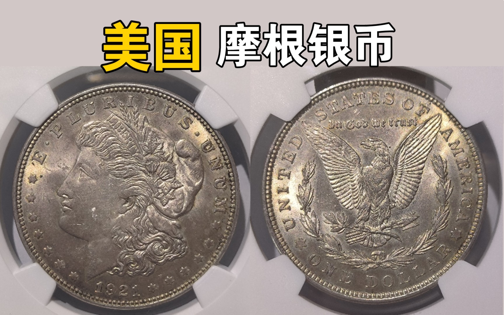 美国 摩根一美元银币(106)