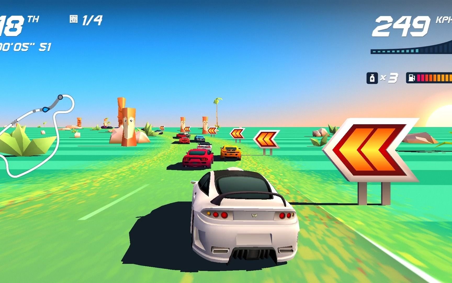 追踪地平线turbo(horizon chase turbo)》- 第九十一关:世外桃源