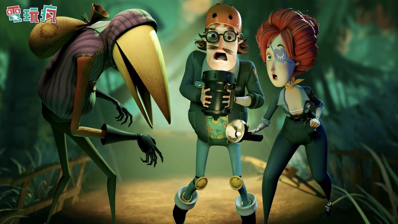 《 hello neighbor 2 pre alpha 》手機遊戲 在廢棄遊樂園對抗恐怖 ai