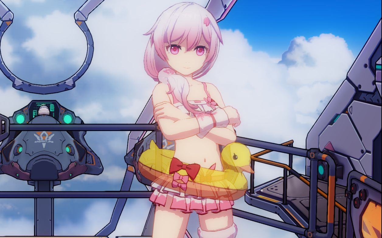 【崩3大揭秘1】崩坏3樱火轮舞泳装没有狐耳的真正原因居然是.