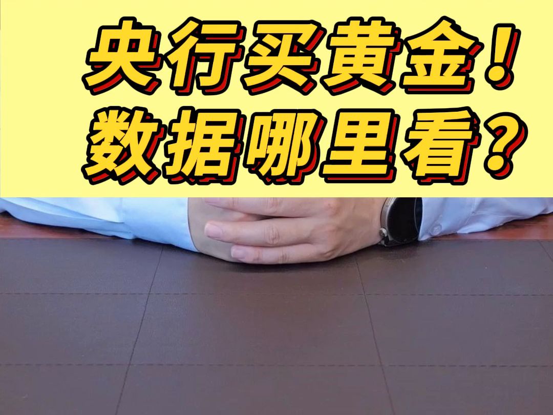 0715央行买黄金!数据哪里看?哔哩哔哩bilibili