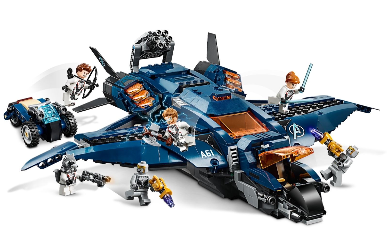 【乐高】76126 - 终局之战昆式战机 - 拼装part3_哔哩哔哩_bilibili