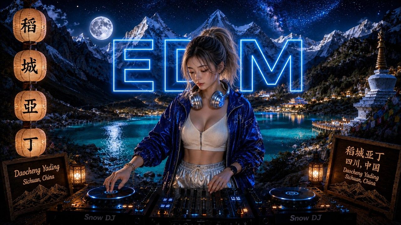重低音DJ神曲 2026｜下班洗脑电音 EP   Off Work Mode On   ? 中文生活感 EDM｜Snow DJ EDM Night Vibes
