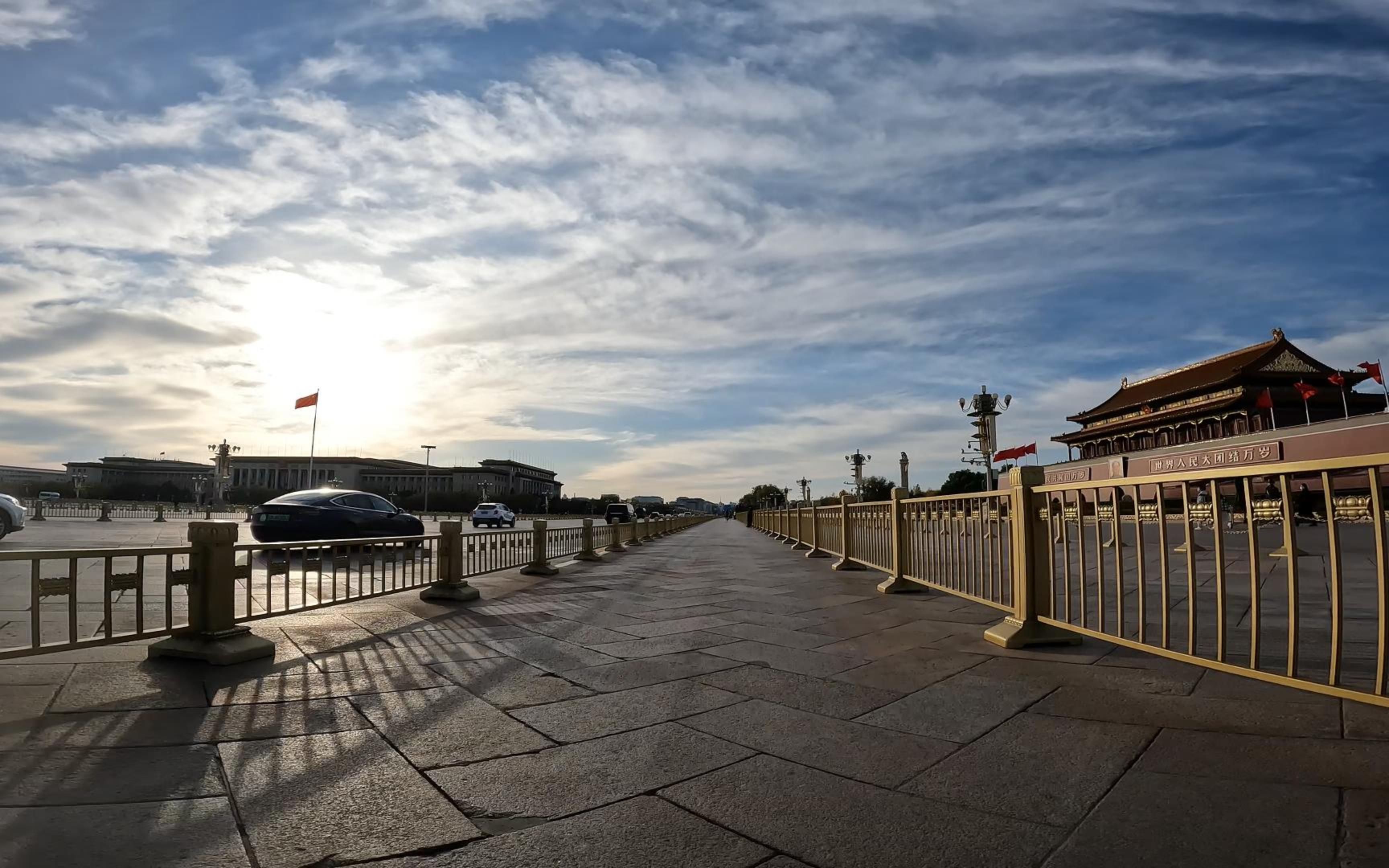 骑行北京长安街