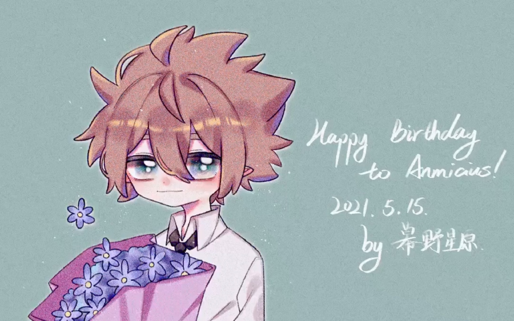 【凹凸世界/绘画】迟来的安迷修的生贺_哔哩哔哩 (゜-゜)つロ 干杯