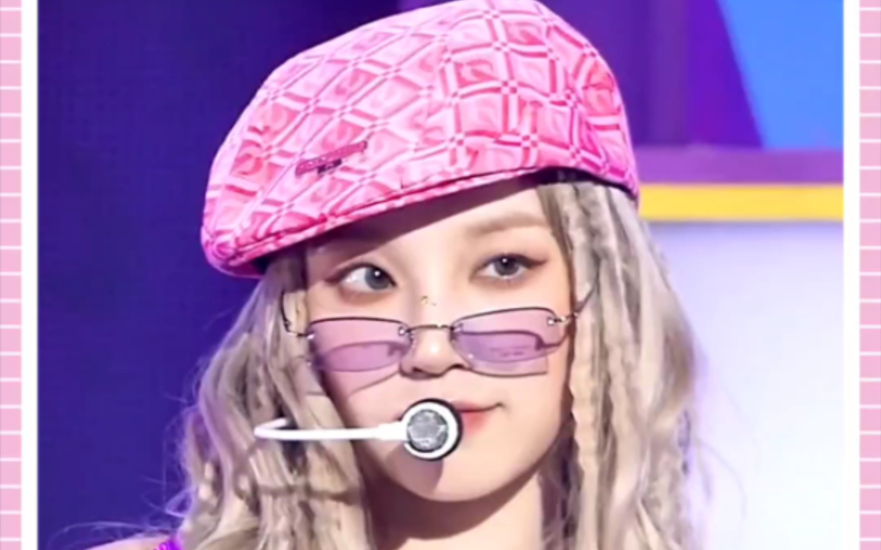 贝雷帽! "宋雨琦 "gidle "直拍