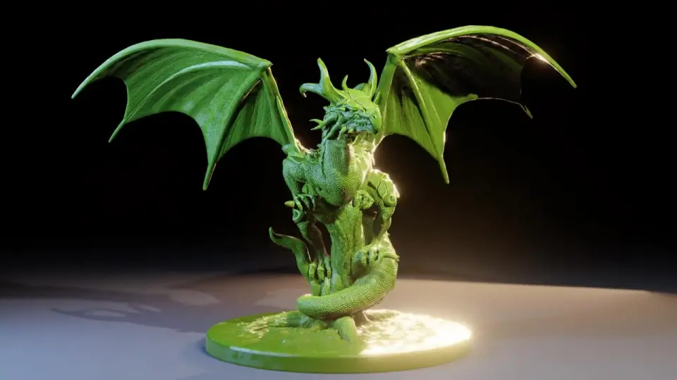 Create a DRAGON in Blender (for 3D Printing) 