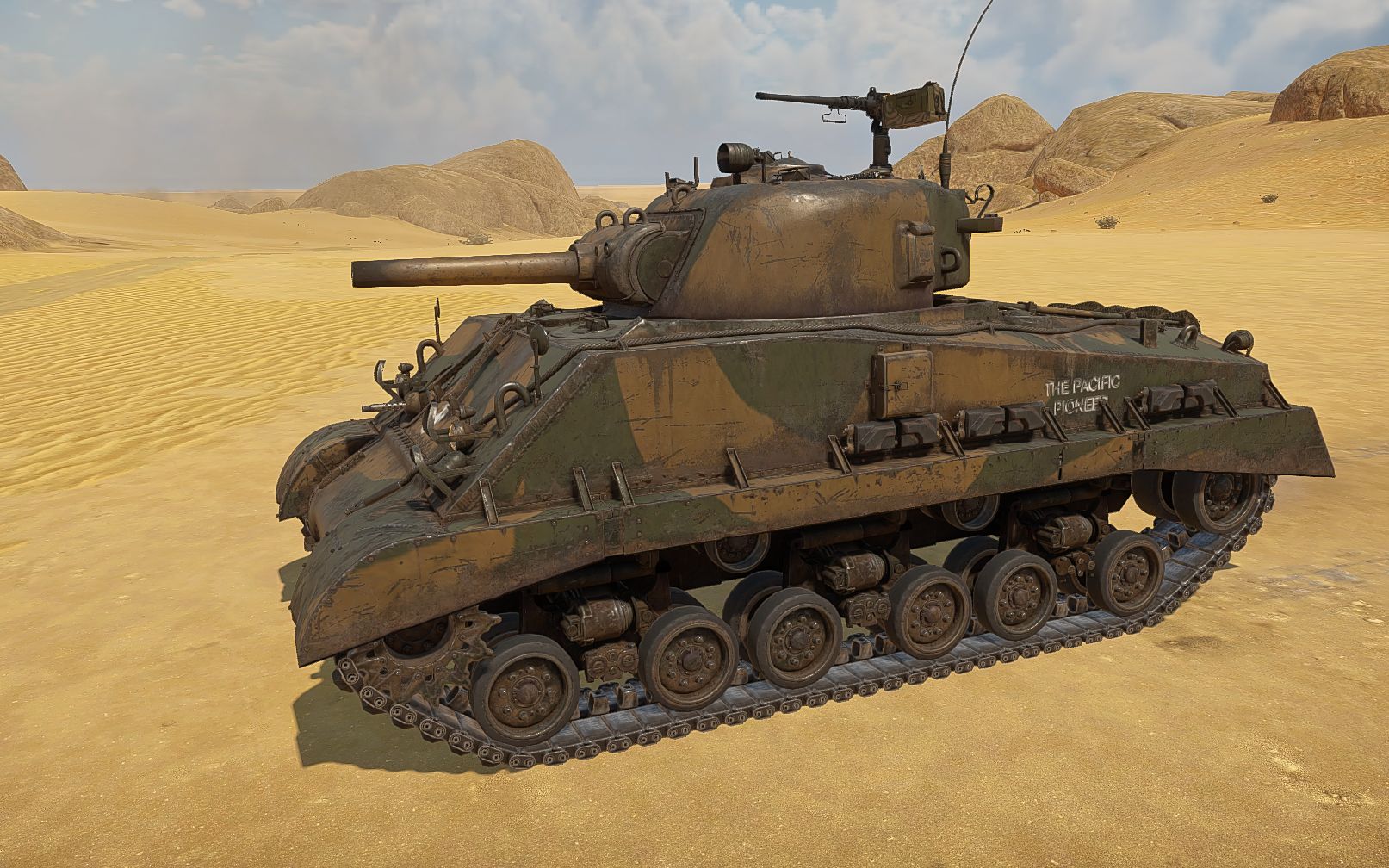 【战争雷霆】真正的巨无霸应当攻防兼备!——m4(105)中型坦克