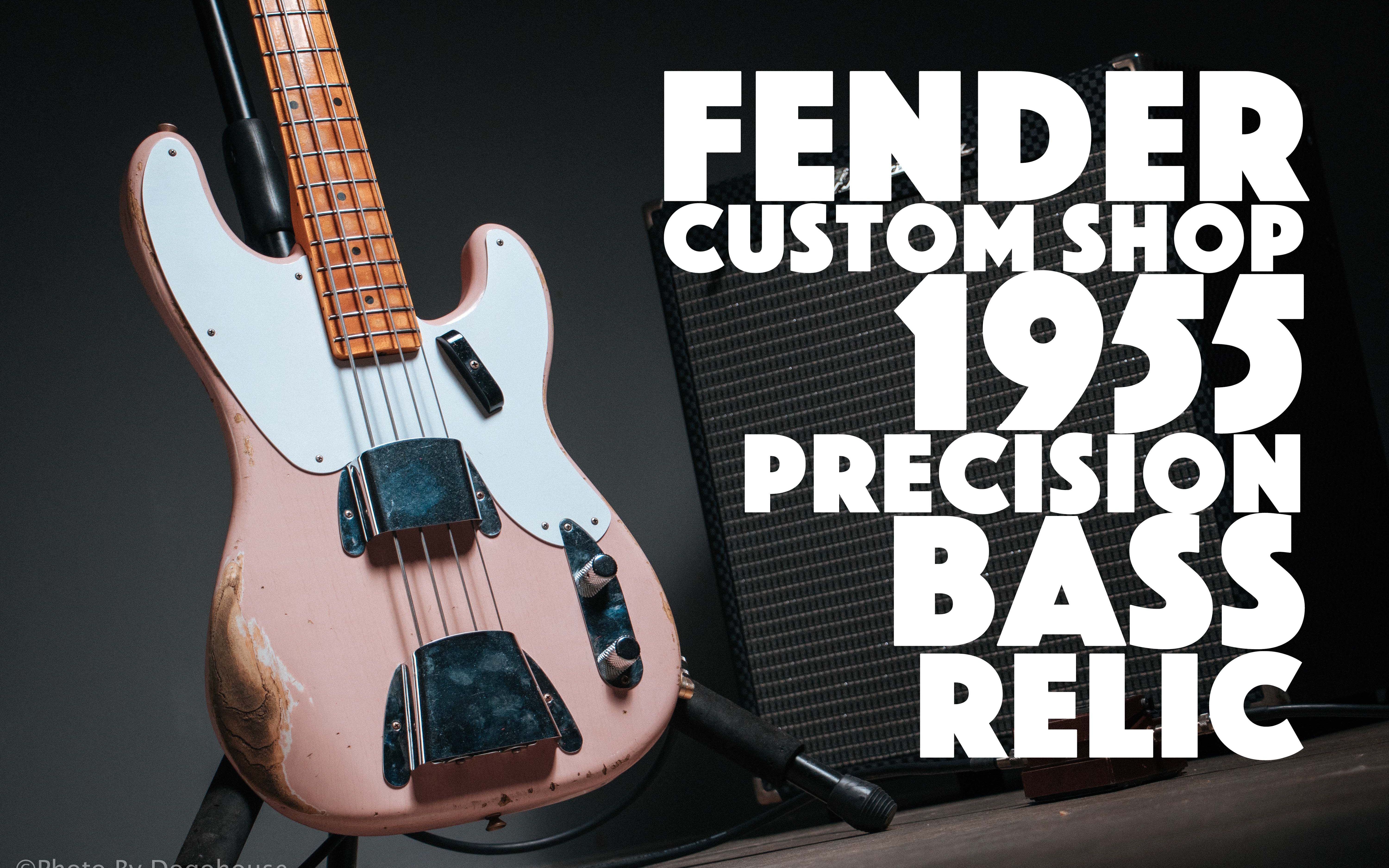 fender custom shop 1955 precision bass_哔哩哔哩_bilibili