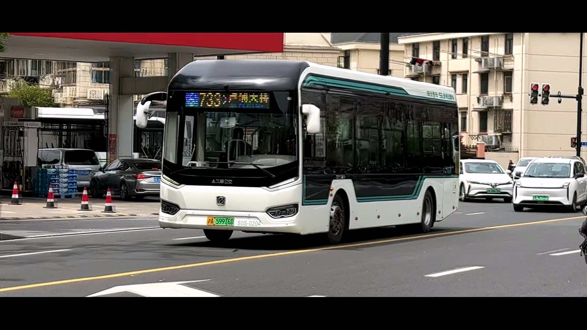 上海公交 巴士四公司 733路 s0s-0204