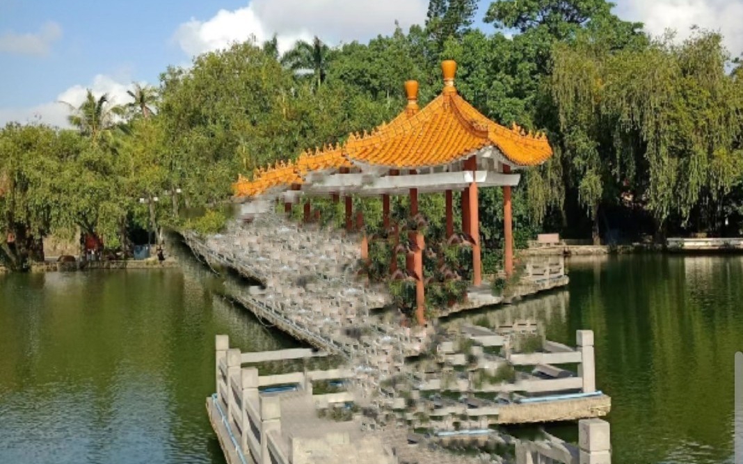 美丽的雷州西湖