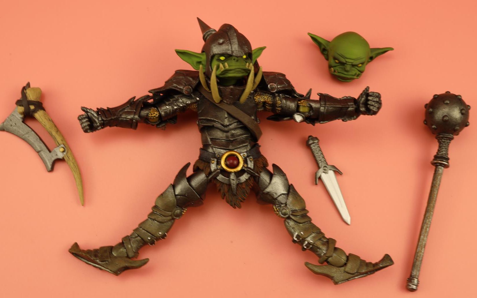 周哥测评四骑士神话军团哥布林刺客努比尼克修仙秃头大刺客四骑士的亲