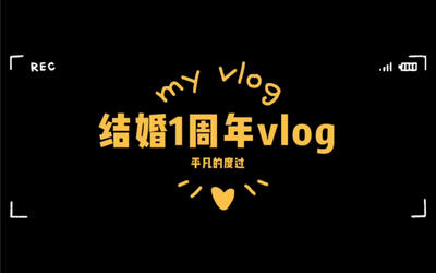 结婚一周年vlog■平凡夫妻的生活( 直男老公的无趣生活 )